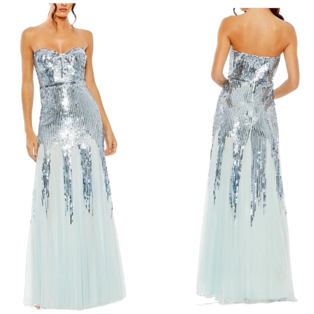 NWT Mac Duggal Sequin Dress 93959
